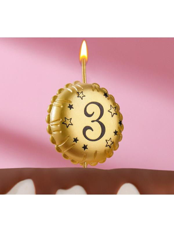 Свеча в торт на шпажке 