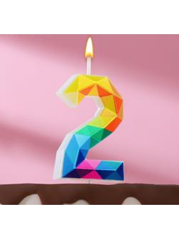 Свеча в торт на шпажке 