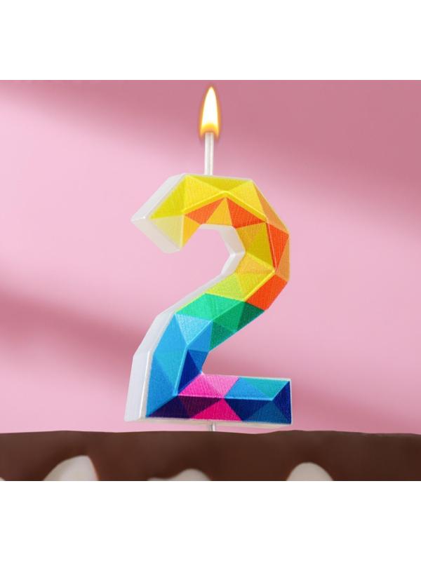 Свеча в торт на шпажке 