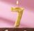 Свеча в торт на шпажке 