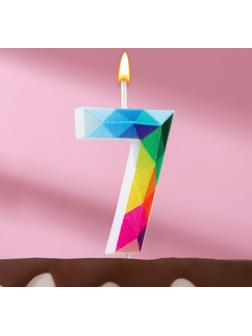 Свеча в торт на шпажке 