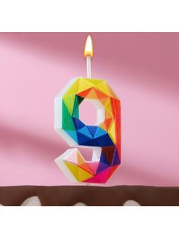 Свеча в торт на шпажке 