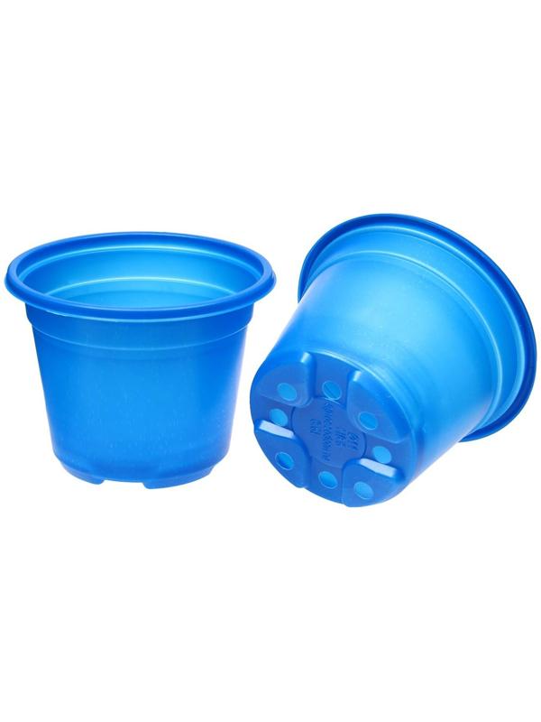 Горшок для рассады, 500 мл, d = 11 см, h = 8,5 см, МИКС