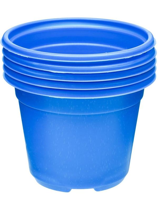 Горшок для рассады, 500 мл, d = 11 см, h = 8,5 см, МИКС