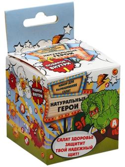 Набор для выращивания микрозелени «Натуральные герои», салат