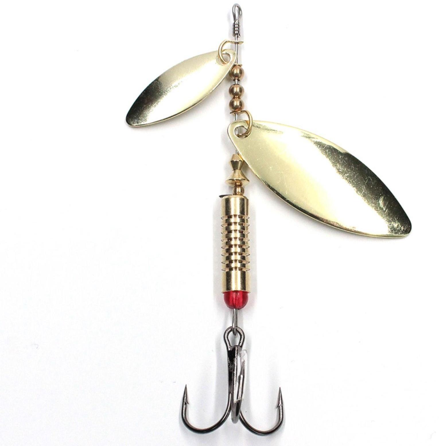 Блесна вращающаяся Namazu Ahimonda, 10 г, цвет латунь