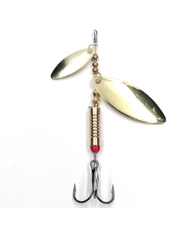 Блесна вращающаяся Namazu Ahimonda, 10 г, цвет латунь