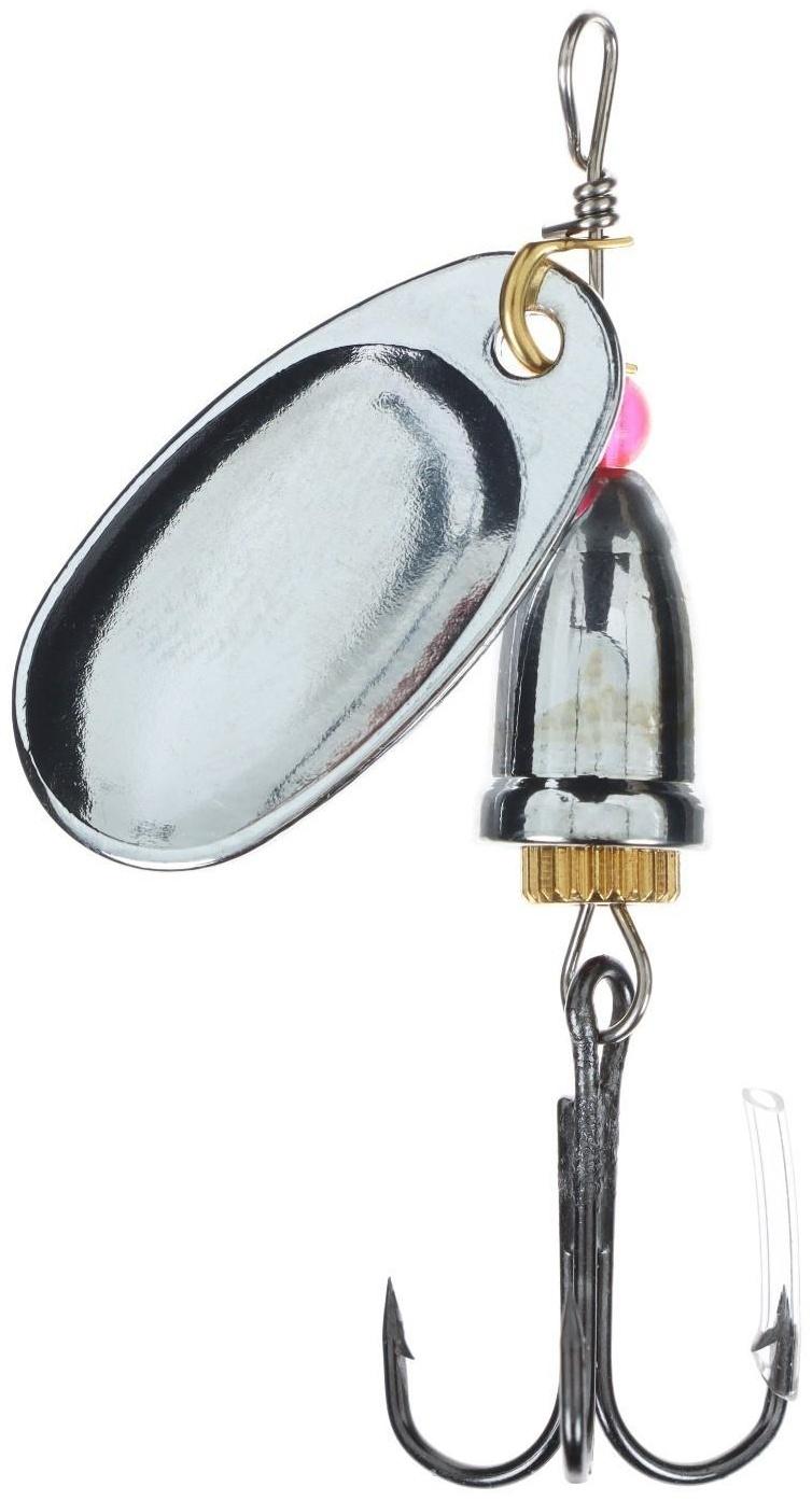 Блесна вращающаяся Namazu Lothar, 5 г, цвет 01 серебро