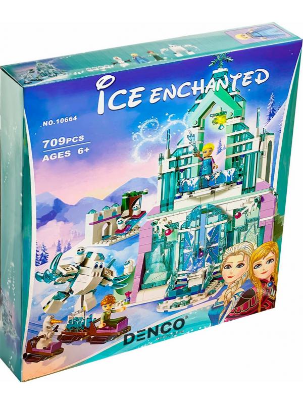 Конструктор «Волшебный ледяной замок Эльзы» 10664 (Disney Princesses 41148) / 709 деталей