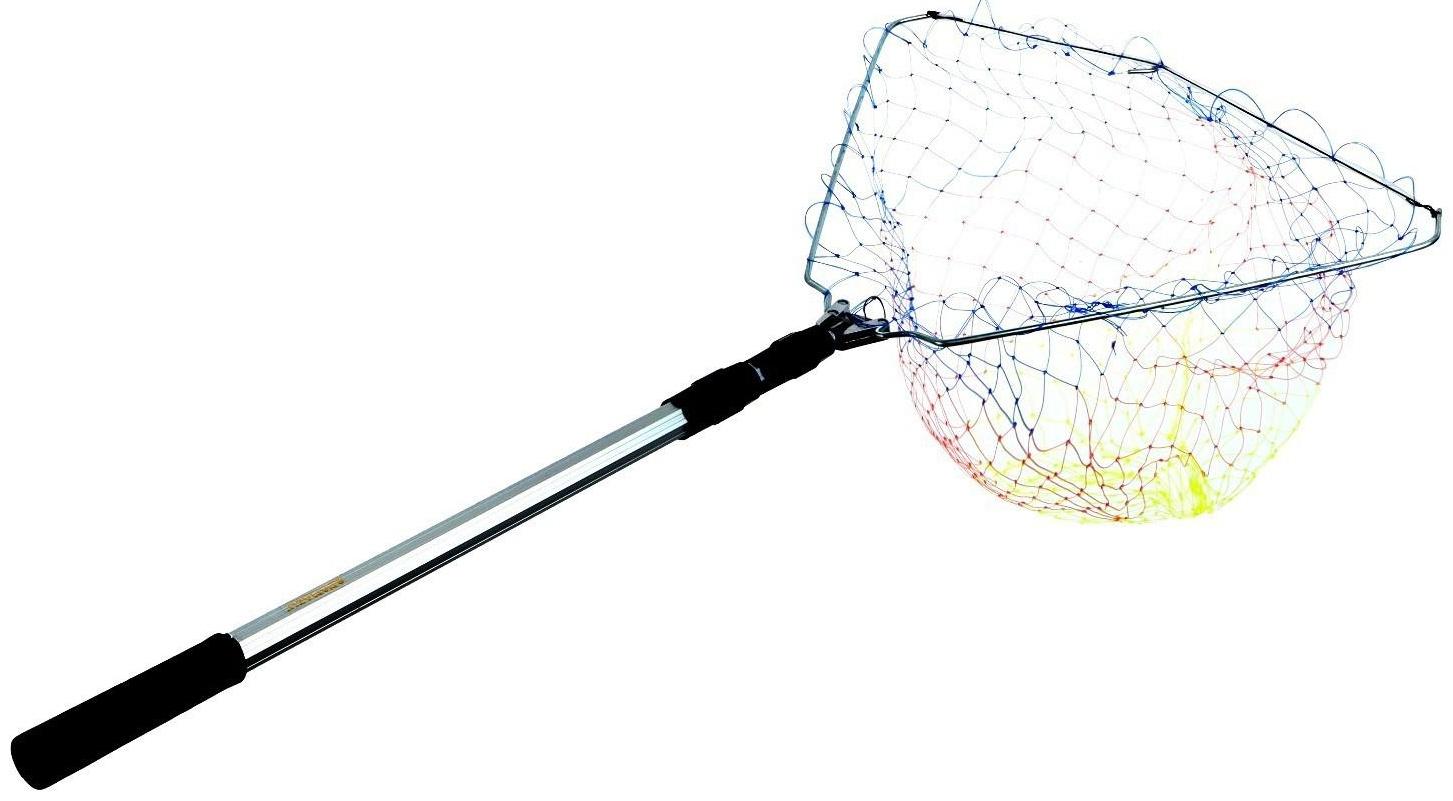 Подсачек складной телескопический Namazu, 150 см, треугольный обод 60 см, леска