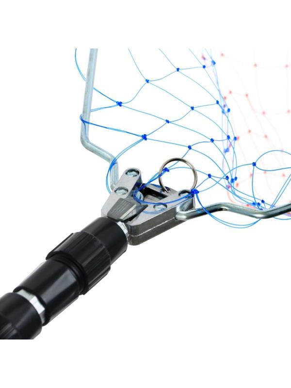 Подсачек складной телескопический Namazu, 150 см, треугольный обод 60 см, леска