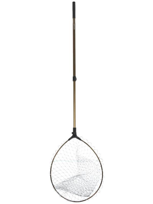 Подсачек складной телескопический Namazu, 160 см, овальный обод 60 см, нейлон