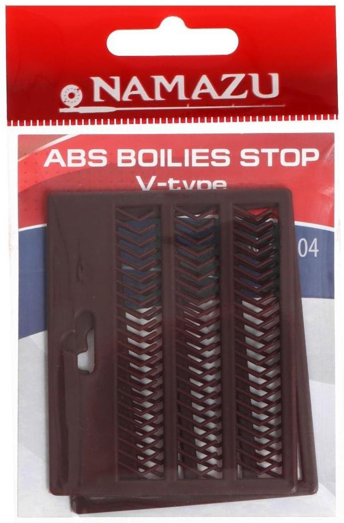 Стопор для бойлов пластиковый Namazu, галочки, 2 шт.