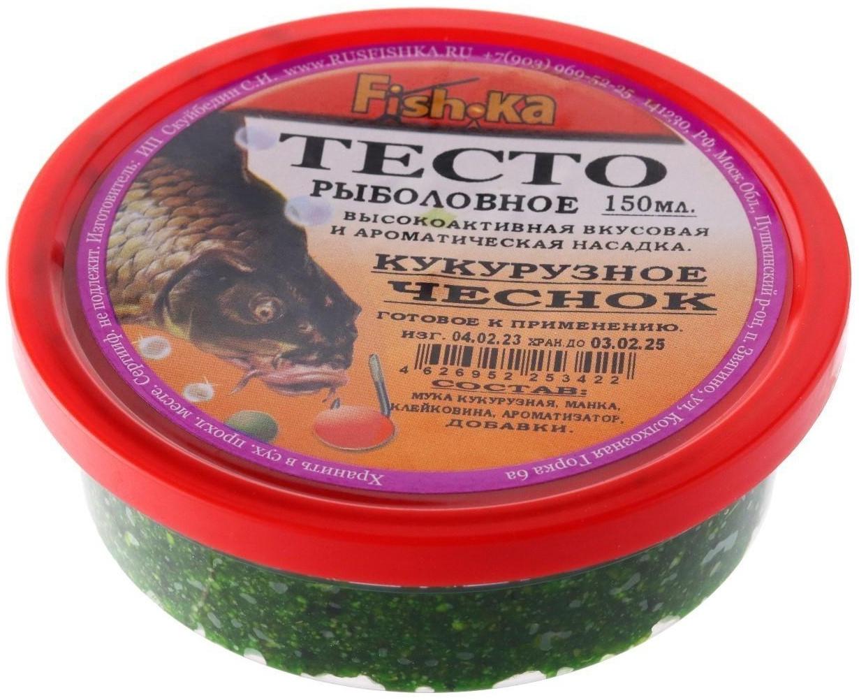 Тесто готовое кукурузное Fish.ka, слива, 150 мл