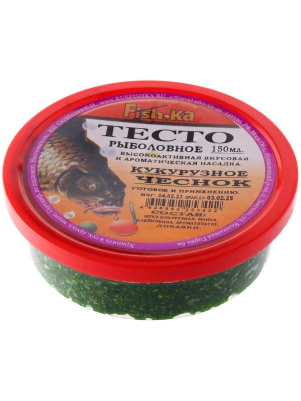 Тесто готовое кукурузное Fish.ka, слива, 150 мл