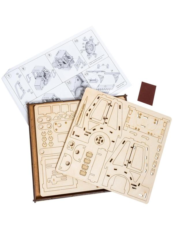 Сборный деревянный конструктор «Экскаватор»