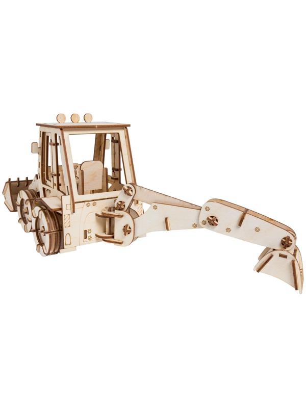 Сборный деревянный конструктор «Экскаватор»