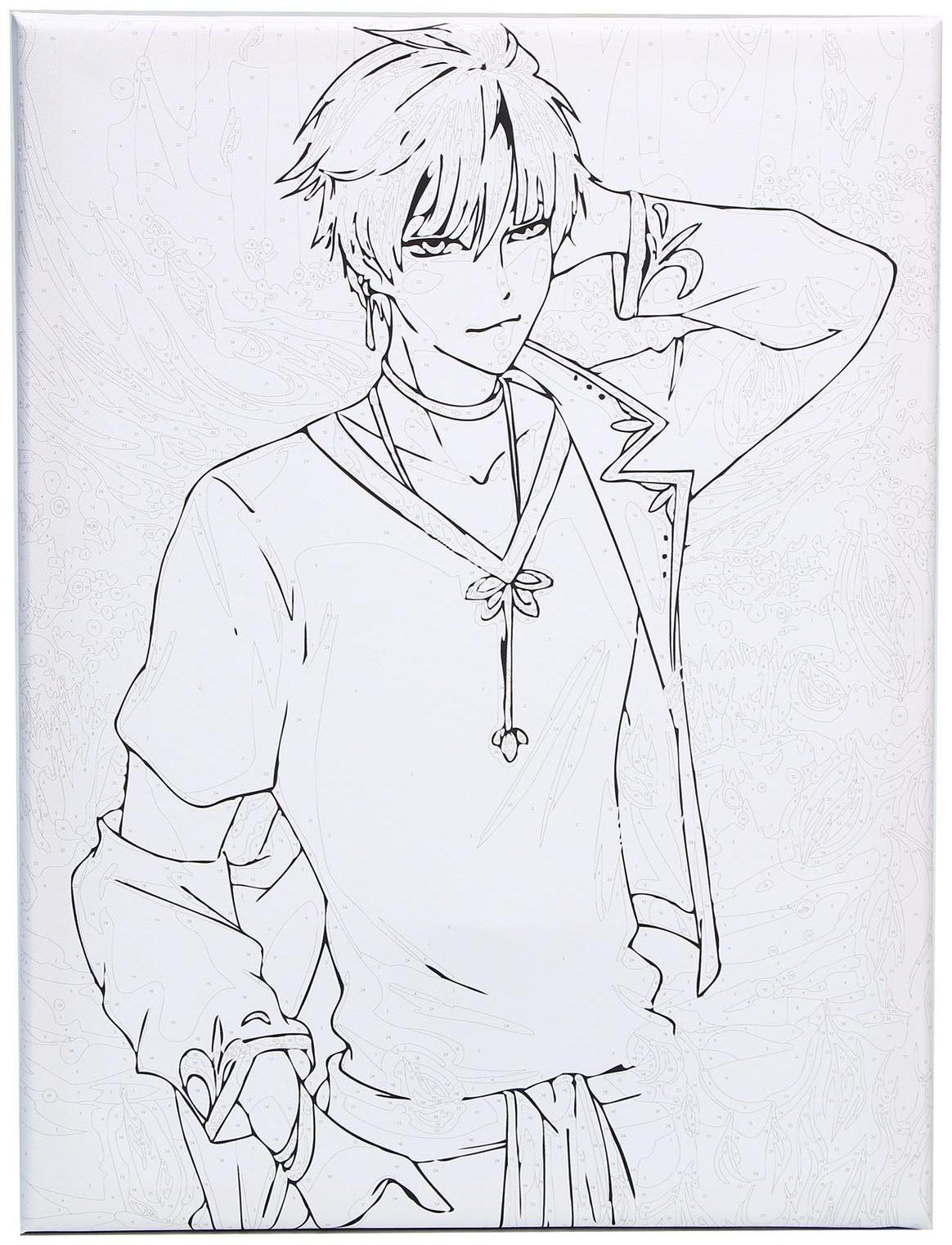 Картина по номерам на холсте с подрамником «Огненный красавец», 40х50 см