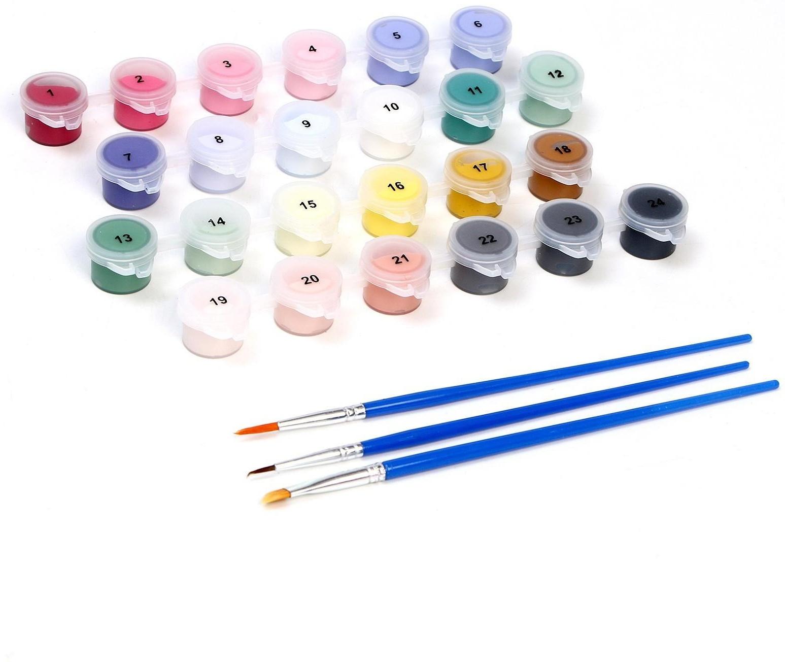 Картина по номерам на холсте с подрамником «Девушка с кроликами», 40х50 см