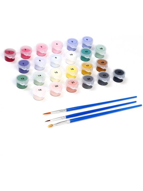 Картина по номерам на холсте с подрамником «Девушка с кроликами», 40х50 см