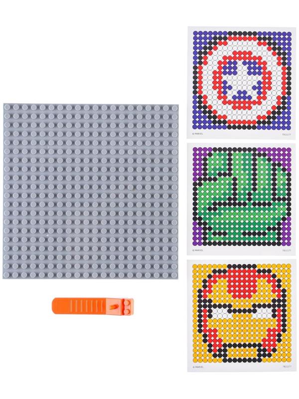 Конструктор-картина «Мстители», 3 варианта сборки