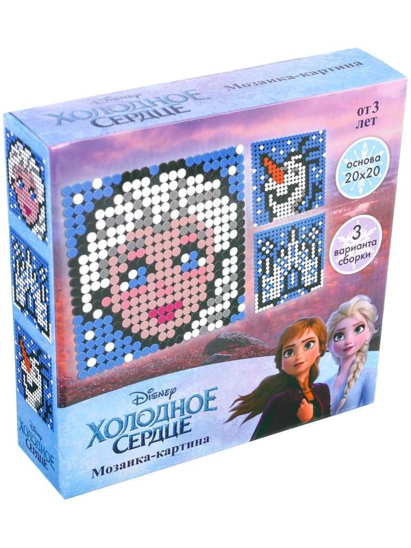 Конструктор-картина «Холодное сердце», 3 варианта сборки