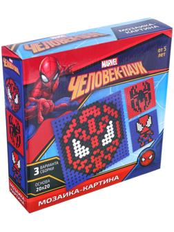 Конструктор-картина «Человек-паук», 3 варианта сборки