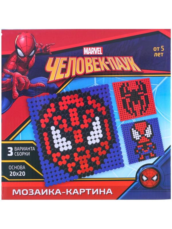 Конструктор-картина «Человек-паук», 3 варианта сборки