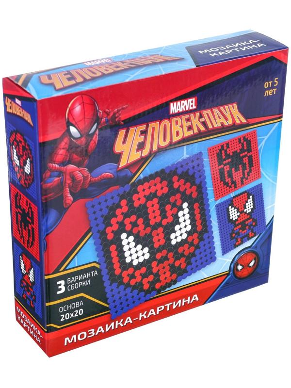 Конструктор-картина «Человек-паук», 3 варианта сборки