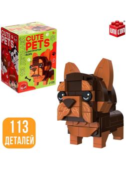 Конструктор Cute pets, Йорк, 113 деталей