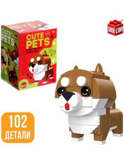 Конструктор Cute pets, Сиба-Ину, 102 детали