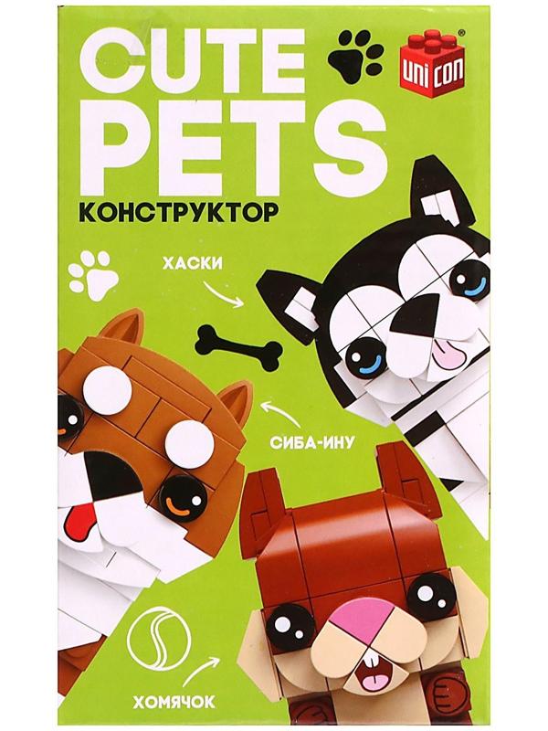 Конструктор Cute pets, Сиба-Ину, 102 детали