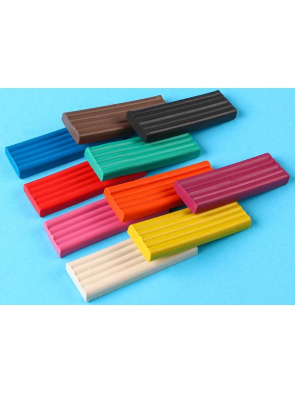 Пластилин 10 цветов 150 г, Смешарики