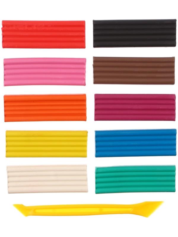 Пластилин 10 цветов 150 г, Смешарики