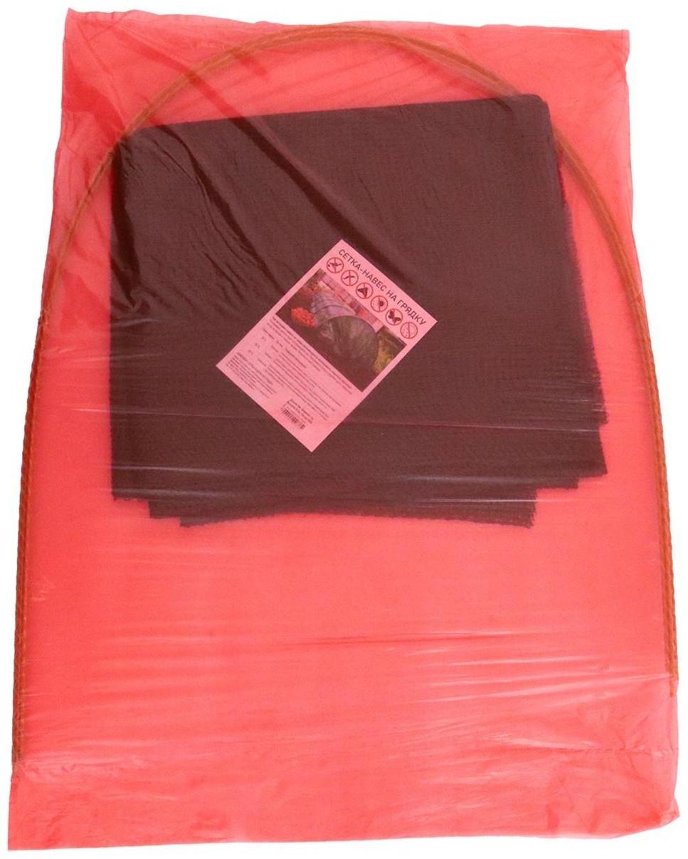 Сетка-навес, 6 м, 6 дуги, стеклопластик, d = 4 мм, затеняющая 35%