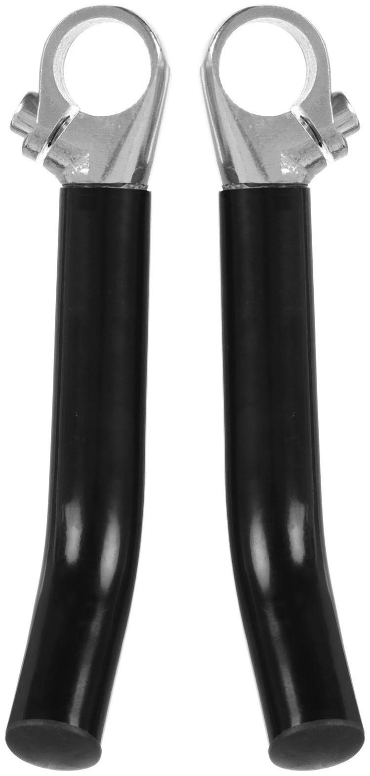 Рога на руль, алюминий, цвет черный