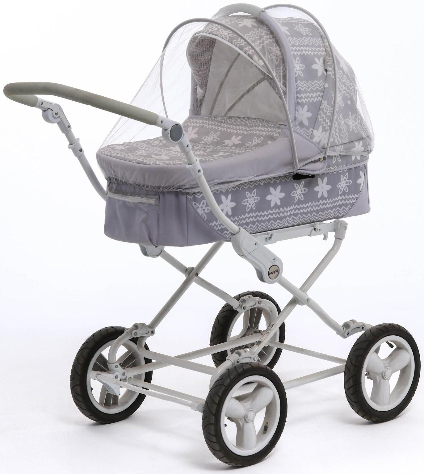 Москитная сетка с планкой, цвет белый, окантовка серая