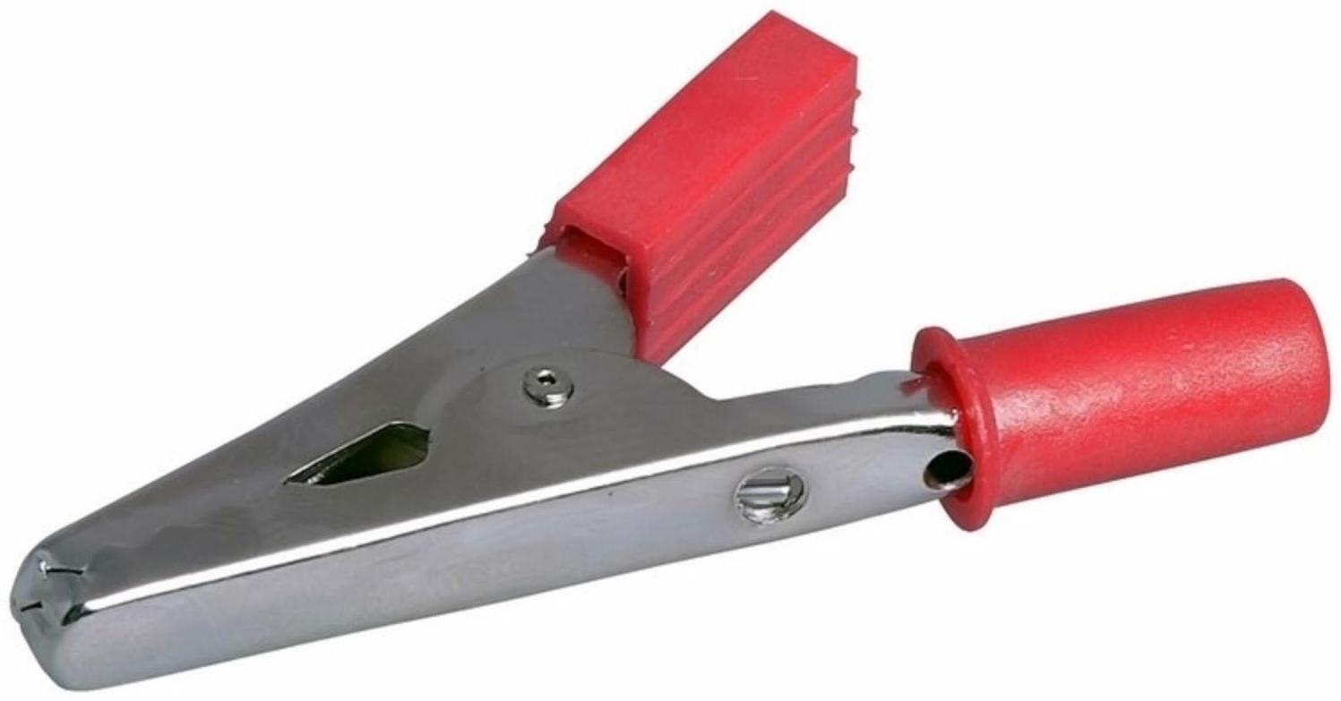 Зажим «крокодил» Rexant, 5 А, 52 мм, в изоляторе, набор 2 шт 9541824