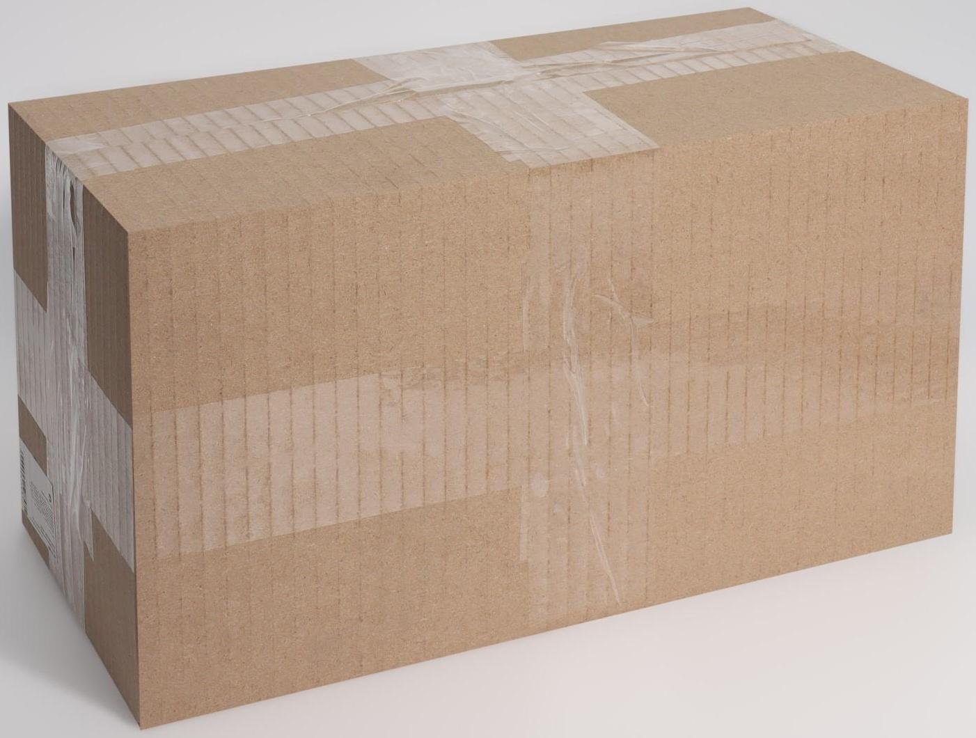 Органайзер для хранения, с ручками, 1 секция, в картонной коробке, 30 × 14 × 13 см, цвет прозрачный