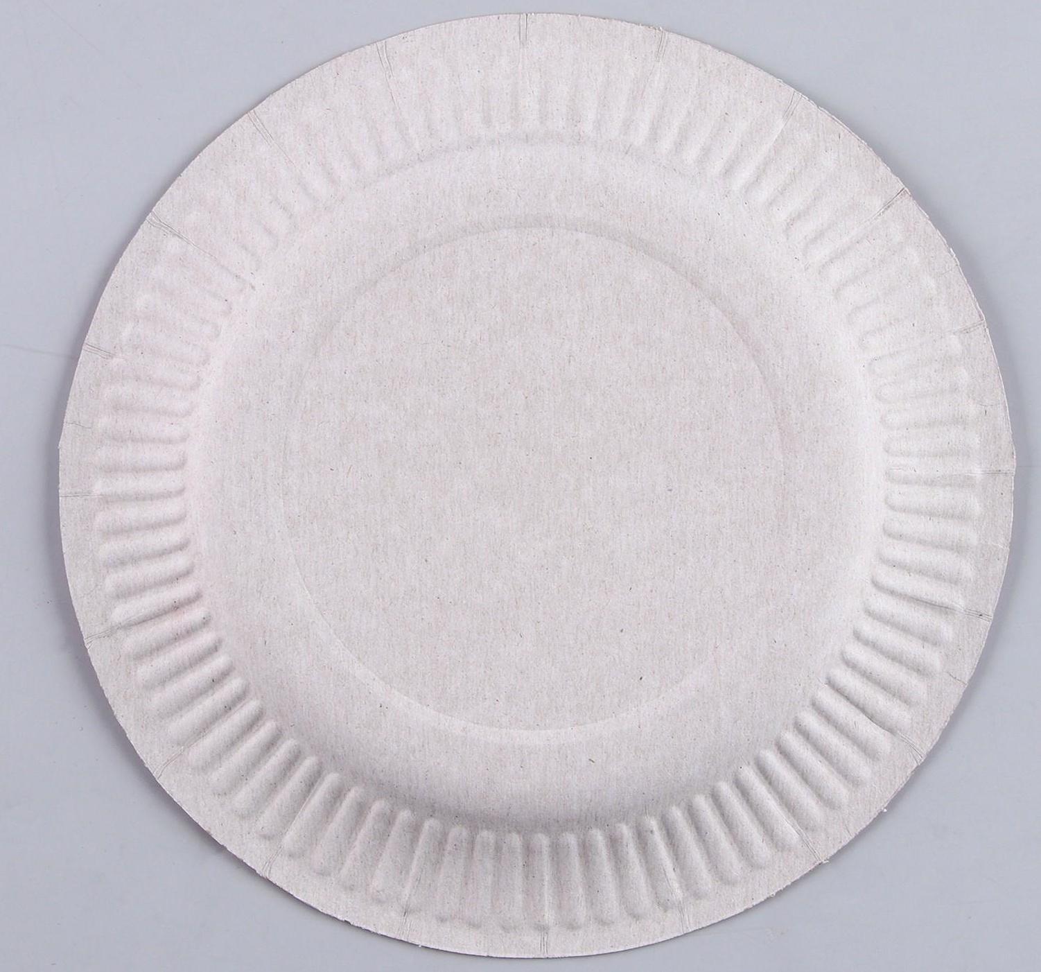 Тарелка бумажная 