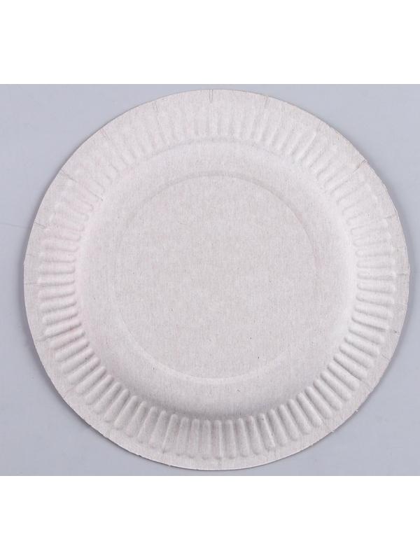Тарелка бумажная 