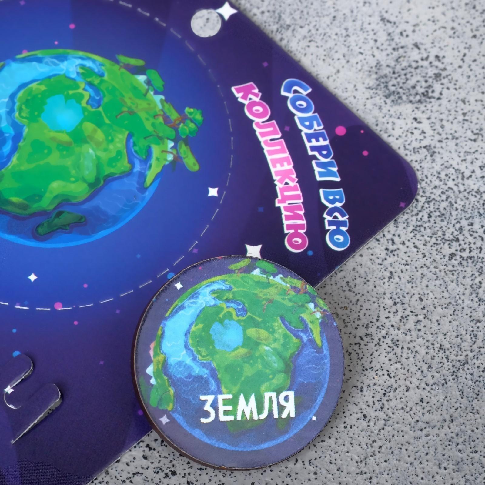 Брошь деревянная 