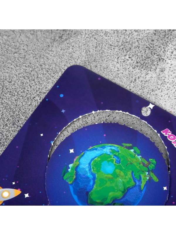 Брошь деревянная 