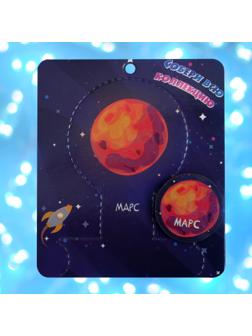 Брошь деревянная 