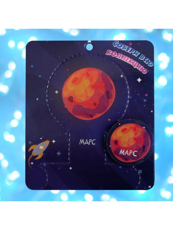 Брошь деревянная 