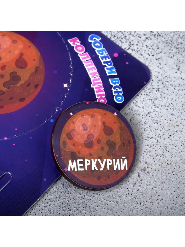 Брошь деревянная 