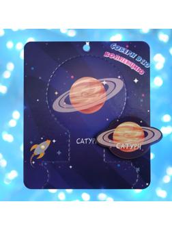 Брошь деревянная 