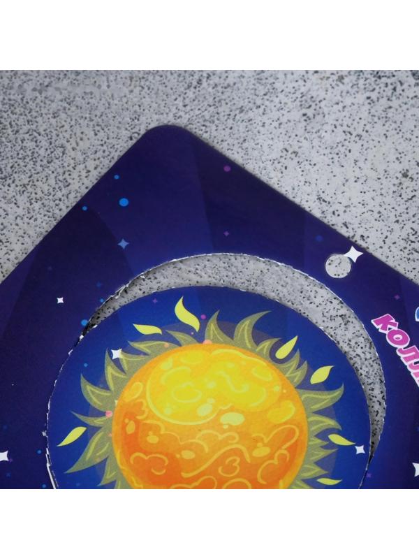 Брошь деревянная 