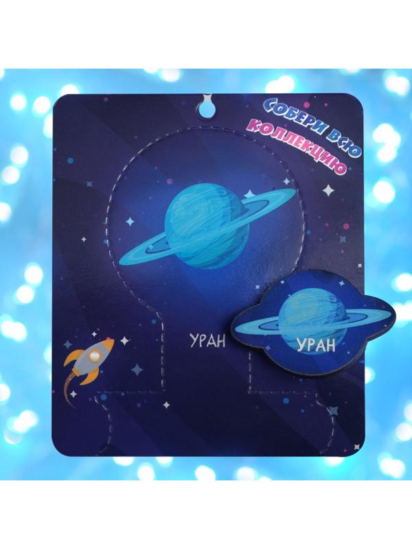 Брошь деревянная 