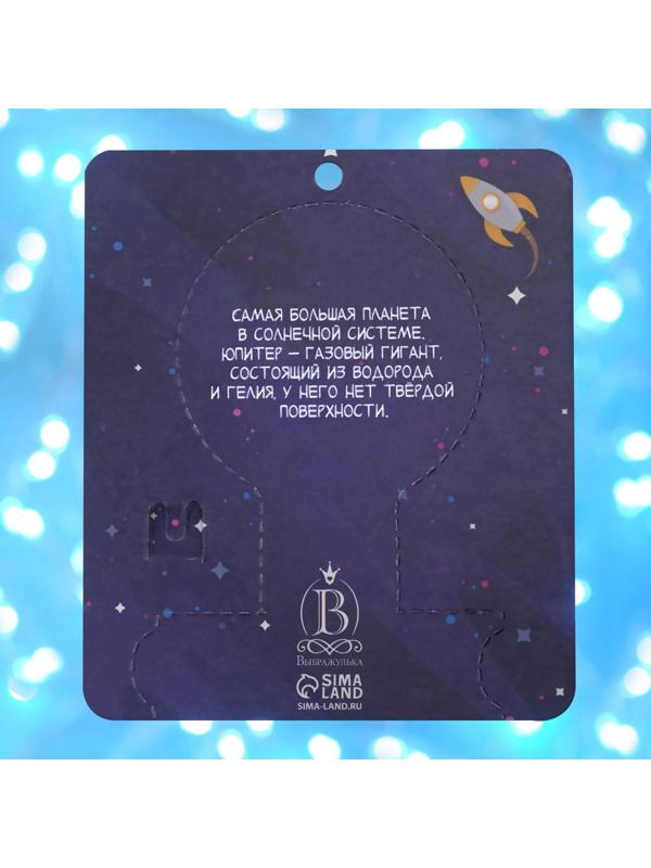 Брошь деревянная 